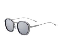 MUTYNE Lunettes de soleil rétro pour homme, branches métalliques, style punk, protection solaire UV400 (C6) pour la conduite en extérieur