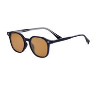 MUTYNE Lunettes de soleil rétro pour homme, design plastique et métal, protection solaire rétro pour l'extérieur, UV400 (C2)
