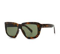MUTYNE Lunettes de soleil rétro surdimensionnées pour femmes et hommes, mode classique avec rivets et protection UV.(C5)