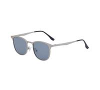 MUTYNE Lunettes de soleil vintage pour homme, branches à ressort, style steampunk, protection solaire UV400 (C7)