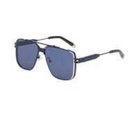 MUTYNE Lunettes de soleil vintage pour homme, branches en métal, protection UV400 style steampunk (C5)