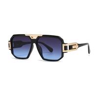 MUTYNE Mode Hommes Lunettes de Soleil Femmes Vintage Luxe Lunettes surdimensionnées Tendance Nuances Conduite rétro Lunettes de Soleil, C2, Taille Unique