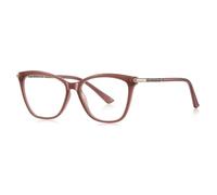 MUTYNE Monture de lunettes œil-de-chat pour femme, charnière à ressort, protection UV400 (rouge haricot)