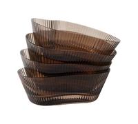 MUUBS Bol Ripe lot de 4 Smoked brown