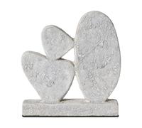 MUUBS Sculpture Luna Grey. 12x3x21.5 cm
