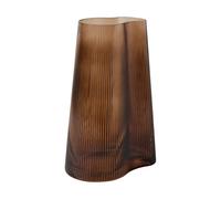 MUUBS Vase Ripe Smoked brown. 26 cm