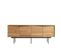 Muubs Wing Buffet 4 Portes Chêne Naturel/Huile