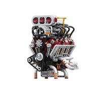 Muuchuu Technik Jouet de Construction à Moteur V8 pour Adultes, modèle de Super Voiture à Piston V8, Briques de Construction MOC DIY STEM Hobby, Cadeaux pour Enfants et Adolescents (2347 pièces)