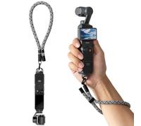 muuee Dragonne de poignet pour DJI Osmo Pocket 3, Action 5 Pro/4, GoPro Hero 13/12, Insta360 X5/X4/Ace Pro2, cordon anti-chute réglable avec vis de 6,35 mm pour perches à selfie, DSLR et accessoires