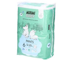 Muumi Baby Culottes Écologiques Taille 6 (12-20 kg) Couches 36 pc(s)