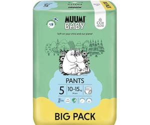 Muumi Baby Pants Taille 5 Maxi+ 10-15kg 38 Pièces