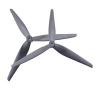 Muuoeou 1 paire d'hélices à 10 hélices 10 x 4,5 x 3, 3 feuilles CCW + hélices CW pour drone RC FPV, pièces de bricolage