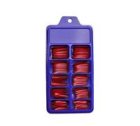 Muuoeou 300 PièCes SéRies/Ensemble Faux Ongles Couverture ComplèTe Mat Faux Ongles Conseils Nail Art Manucure Mat Conseils pour Faux Faux Ongles Extension 01