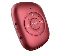 Muuoeou 4G sans Portable Mini Traqueur GPS Personnel Wterproof Anti-Perdu pour Les Personnes Âgées SOS Aide