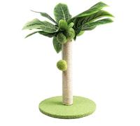Muuoeou Arbre à chat pour chat, griffoir, jouet, chaton mignon, corde en sisal, avec boule teaser