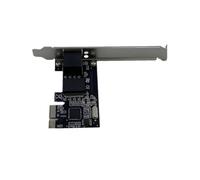 Muuoeou Carte Réseau PCI-E 1000 Mbps Gigabit Ethernet PCI Express 10/100/1000 M RJ45 LAN Adaptateur Convertisseur pour Ordinateur de Bureau