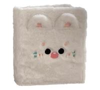 Muuoeou Classeur A4 en peluche de dessin animé - Porte-cartes photo Kawaii - Papeterie - Album photo Idol - Livre de collection de cartes photo