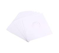 Muuoeou Lot de 20 pochettes en papier pour 12 disques vinyles, antistatiques, anti-poussière, avec poche intérieure