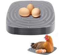 Muuoeou Lot de 8 tapis de ponte lavables pour poulaillers - Réutilisables