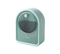 Muuoeou Organisateur de Salle de Bain Mural en Plastique Tampon, Pot de Cosmétique, Vert