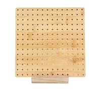 Muuoeou Planche tissée avec aiguilles en acier inoxydable pour tricot Granny Squares 20 cm
