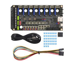 Muuoeou Spider V3.0 H7 32 Bits Carte Mère Lecteur 24 V/48 V Carte d'alimentation 8 Axes TMC5160T TMC2209 Haute Vitesse pour