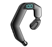 Muuoeou V19 Oreillette Bluetooth avec conduction osseuse Oreillettes Pendantes Non dans l'oreille 1 pièce