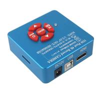 Muuookka 1080p 55MP Type-C Compatible 4K Electronic Digital Video Stéréo Trinocular Microscope Camera Magin TF Lab EU Plug