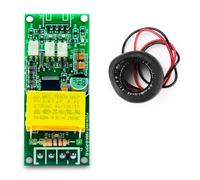 Muuookka AC Voltmètre Numérique Ampèremètre Wattmètre PZEM-004T Module de Test de Fréquence de Puissance Interface Série TTL de Matrice de Broches Version Fermée