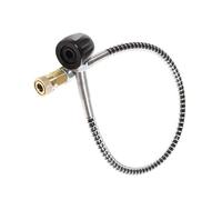 Muuookka Adaptateur de Conversion pour Valve de Plongée, Station de Remplissage pour Adaptateur de Étrier Vers Connecteur de Gonflage de 8 Mm