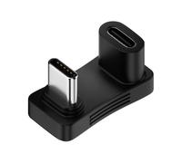 Muuookka Adaptateur U en Forme de U 180 Degrés 100W USB 3.2 Type-C à Mâle OTG 10 Gbps Transfert de Données Support 4K