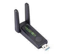 Muuookka Adaptateur USB WiFi Dual Band 2.4GHz/5GHz 1300Mbps Dongle Wi-FI 802.11AC Antenne Puissante Récepteur Réseau sans sans Pilote