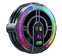 Muuookka Affichage Numérique Contrôle de Température de Puissance Réglable Radiateur de Refroidisseur Semi-Conducteur RVB pour la Tablette Smart Temperature Control