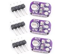 Muuookka ALS-PT19 2,5V-5.5 V Module de Capteur de Lumière Anlog High Dynamic Range UV Capteur Breakout Board 3PCS