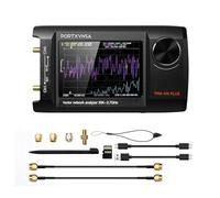 Muuookka Analyseur D'Antenne Du Réseau de Vecteur Portable Analyseur D'Antenne Du Réseau de Vecteur Portable 4 "IPS LCD Afficher 50KHz Générateur de Signaux 2,7 GHz -H4 plus