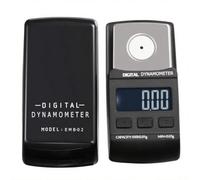 Muuookka Balance Numérique de Petite Taille, Écran LCD Portable, Stylet, Jauge de Force, Suivi de Couleur Noire, Métal