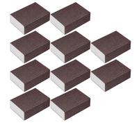 Muuookka Bloc de Ponçage en Mousse Grit 10 Pièces, Éponges de Ponçage Superfines pour le Polissage des Métaux de Cuisine, Du Bois et des Plaques de Plâtre.