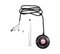 Muuookka Bouton de Commutateur de Bureau de L'Ordinateur avec Bouton de Démarrage Externe Hôte de Bureau à Double Port USB