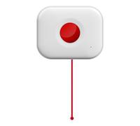 Muuookka Bouton SOS WiFi Tuya pour Personnes Âgées et Handicapées - Système D'Alerte Personnel Étanche, Fonction D'Alerte Santé pour Enfants, Comprend un Cordon de Serrage.