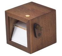 Muuookka Cadre de Livre Photo à Retourner DIY avec Détection de Mouvement pour Mariage, Remise de Diplômes, Saint-Valentin, Boîte D'Affichage, Créateur de Flipbook, 16 Pièces, Marron Foncé.