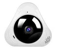 Muuookka Caméra Panoramique Fisheye IP Cam Smart Home Caméra Caméra Panoramique Protection de Sécurité Fisheye IP Cam Smart Maison Vision Nocturne CCTV Caméscope
