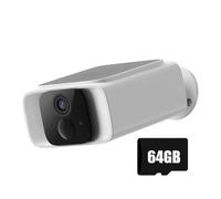 Muuookka Caméra Solaire 4G TUYA 1080P 64G Système de Surveillance Extérieur avec Détection PIR Vision Nocturne Couleur Sécurité Domestique Batterie Intégrée