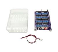 Muuookka Carte de Programmable pour L'Étalonnage de Multimètres, 1/4 W, 0,1%, Afficheur 8 Segments pour Cavaliers, 0,1 Ω à 9,9999999 Ω