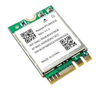 Muuookka Carte Réseau WiFi 6E AX5400Mbps, Adaptateur sans 802.11AX Bluetooth 5.3 Tri-Bande 2,4/5,8/6 GHz, Récepteur