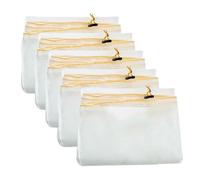 Muuookka Casque à Miel, Sac à Filtre à Mailles Ultra-Fin de 5 PC avec Réglable, Équipement D'Extracteur au Miel