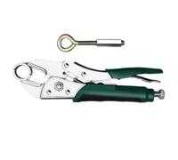 Muuookka Clé Multifonction pour L'Installation et le Retrait de Tuyaux en Acier Forgé, Outil Spécial pour la Géothermie au Sol, pour la Réparation, 6 Points