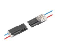 Muuookka Connecteur Électrique à 2 Broches pour Câbles LED, Connecteurs de Bornes de Bande, Lignes Sans Rupture pour Automobile