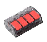 Muuookka Connecteurs Rapides de à Levier CMK63 Assortiment à Domicile Câble Électrique Du Bloc de Borne 0,08-4 mm 32a 1 sur 3 Out