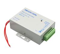Muuookka Contrôleur D'Alimentation pour Serrures de Porte DC12V 100-240V AC Adaptateur de Commutation pour Systèmes D'Interphone Vidéo 3A