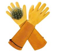 Muuookka de Jardinage Longs Résistants Aux Épines pour la Taille des Roses - de Travail pour Femmes et, Gantelets Robustes.